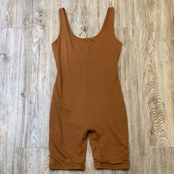 Bumpsuit The Cindy Toffee Bodysuit Bike Short - Picture 4 of 10